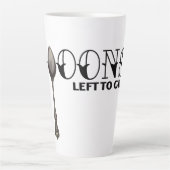 甘え離れて与えも カフェラテマグ (正面)