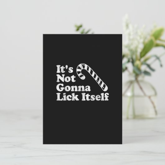 甘おもしろい杖が大人のクリスマスを舐める 招待状 (スタンド正面)