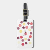 甘かわいらし円ラゲッジタグ ラゲッジタグ (正面縦)