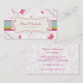 甘くお洒落でカスタムなブティックの名刺 名刺 (正面/裏面)