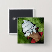 甘くかわいい吸血鬼のアイスクリーム 缶バッジ (正面&裏面)