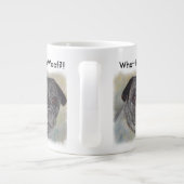 甘くてかわいいパグ ジャンボコーヒーマグカップ (裏面)