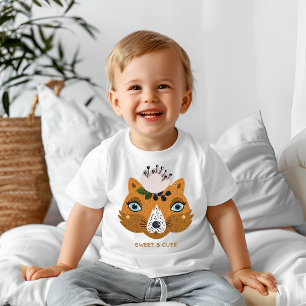 甘くてかわいい ベビーTシャツ