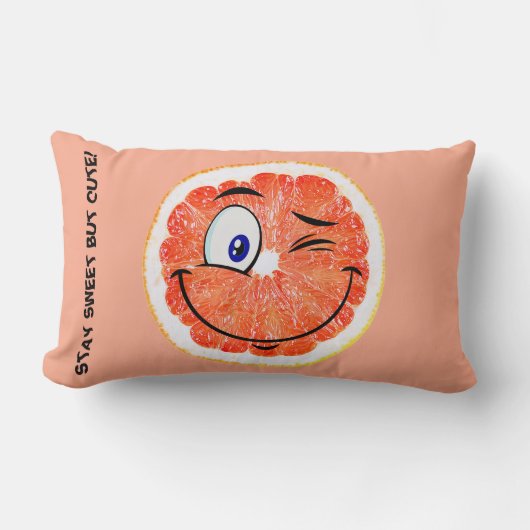 甘くてもかわいい！クッション ランバークッション (正面)