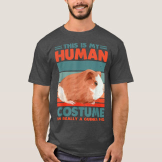 甘くてギニアおもしろい豚かわいいペットラブ5376 Tシャツ