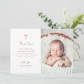 甘くてシンプルも | フォトバプテスマバラ金ゴールド サンキューカード (スタンド正面)