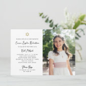 甘くてシンプルも |写真バルミツワー 招待状 (スタンド正面)