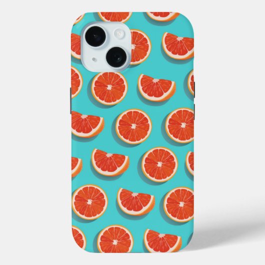 甘くてジューシーなオレンジ色 Case-Mate iPhoneケース (裏面)