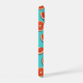 甘くてジューシーなオレンジ色 iPhone 15ケース (右側面)