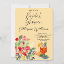 甘くてジューシーなフルーツパーティーブライダルシャワー