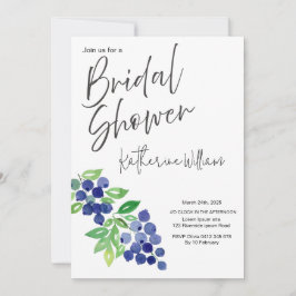 甘くてジューシーなフルーツパーティーブライダルシャワー 招待状