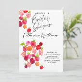 甘くてジューシーなフルーツパーティーブライダルシャワー 招待状 (スタンド正面)