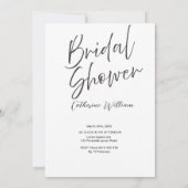 甘くてジューシーなフルーツパーティーブライダルシャワー 招待状 (裏面)