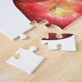 甘くてパリパリの赤いリンゴ – フオーガニックルーツプリント ジグソーパズル (側面)