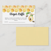 甘くてビービーのおむつラッフルチケット エンクロージャーカード (正面/裏面)