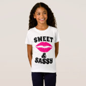 甘くて上品な女の子Tシャツ Tシャツ (正面フル)