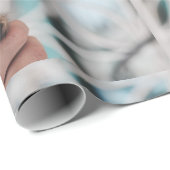 甘くて可愛いキットンがあなたに手を振って！ ラッピングペーパー (ロールコーナー)