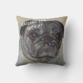 甘くて可愛いプリン クッション (裏面)