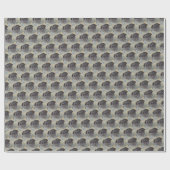 甘くて可愛いプリン ラッピングペーパー (フラット)