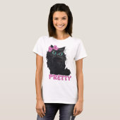 甘くて可愛い猫 🐱 Tシャツ (正面フル)