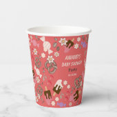 甘くて塩辛い赤い赤い赤い赤いシャワー 紙コップ (裏面)