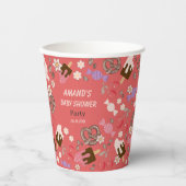 甘くて塩辛い赤い赤い赤い赤いシャワー 紙コップ (正面)