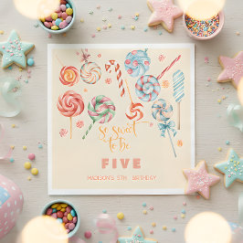 甘くて子供の誕生日 スタンダードランチョンナプキン