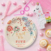 甘くて子供の誕生日 ペーパープレート (パーティー)