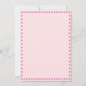 甘くて怖い誕生日 招待状 (裏面)