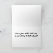 甘くて思慮深い「ライオン」がハッピーバースデー カード (内部)