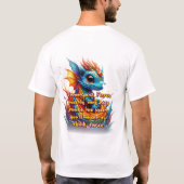 甘くて恐ろしいかわいい Tシャツ (裏面)