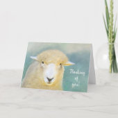 甘くて愛しい羊が元気になる カード (正面)