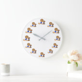 ***甘くて愛らしい男の赤ちゃん*** ラージ壁時計 (ホーム)