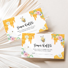 甘くて甘いビーオムツラッフル エンクロージャーカード