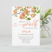 甘くて甘い女の子の誕生日パーティー 招待状 (スタンド正面)