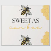 甘くて甘い蜂の包装紙 ラッピングペーパー (フラット)