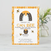 甘くて甘い、赤ちゃんシャワー 招待状 (スタンド正面)