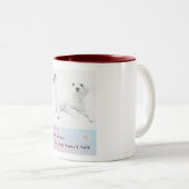 甘くて酸っぱいコットンキャンディが溶けない ツートーンマグカップ (正面右)