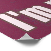 甘くない ポスター (角)