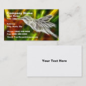 甘くなっているハチドリ 名刺 (正面/裏面)