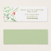 甘くロマンチックな |フローラ結婚のInstagram (正面&裏面)