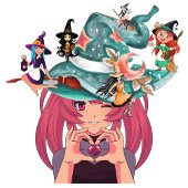 甘く不吉な パーカ