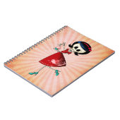 甘く及び恐い骨組女の子 ノートブック (左側)