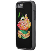 甘く及び致命的なスカルのカップケーキ Case-Mate iPhoneケース (裏面左)