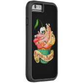 甘く及び致命的なスカルのカップケーキ Case-Mate iPhoneケース (裏面/右)