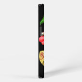 甘く及び致命的なスカルのカップケーキ iPhoneケース (右側面)