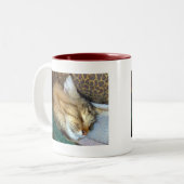 甘く夢見ること ツートーンマグカップ (正面左)