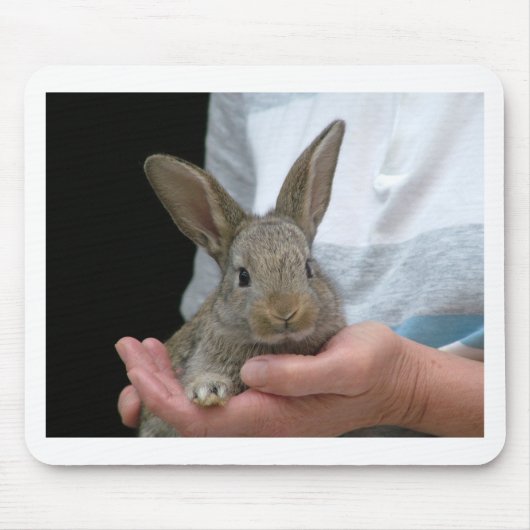 甘く小さいウサギ マウスパッド (正面)