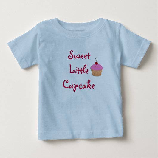 甘く小さいカップケーキ ベビーTシャツ (正面)