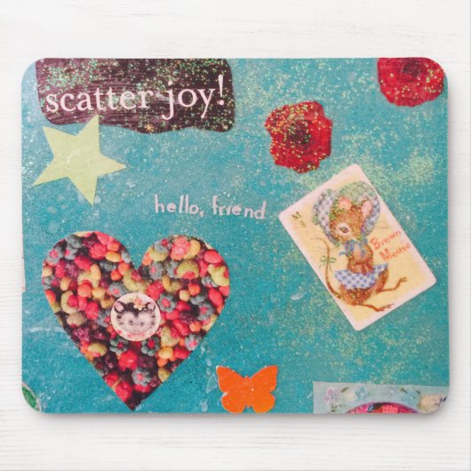 甘く小さい元気づけるマウスパッド マウスパッド (正面)